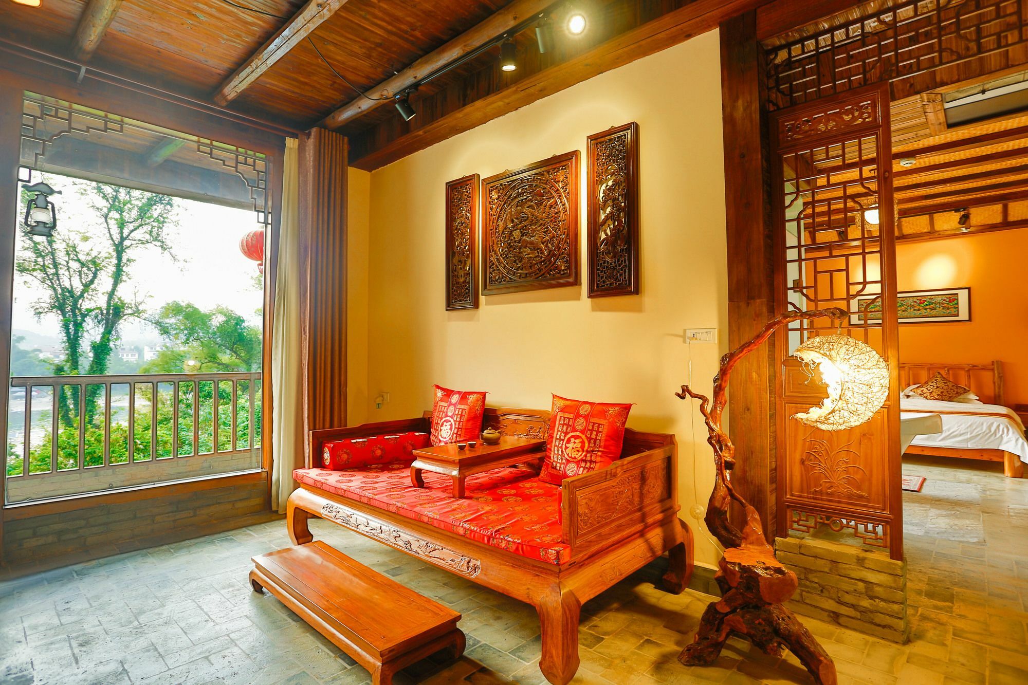 Yangshuo River Lodge Hotel Экстерьер фото
